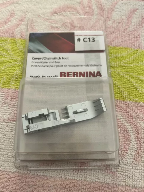 Bernina C13 Cover-/Chainstitch Foot for the Bernina L890 serger only Bernina C13 Cover-/Chainstitch Foot for the Bernina L890 serger only