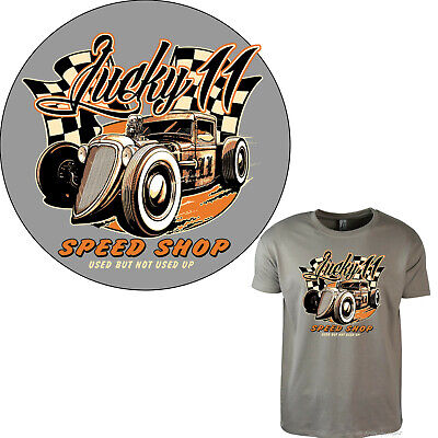 HOT Rod T-Shirt Custom Classic Racing American US-CAR GARAGE Speed Shop * 1111 be