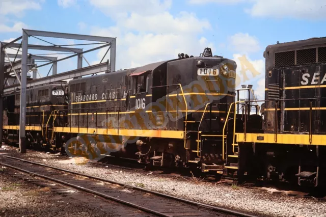 Vtg 1975 Train Slide 1016 SCL Seaboard Coast Line Railroad X3M015