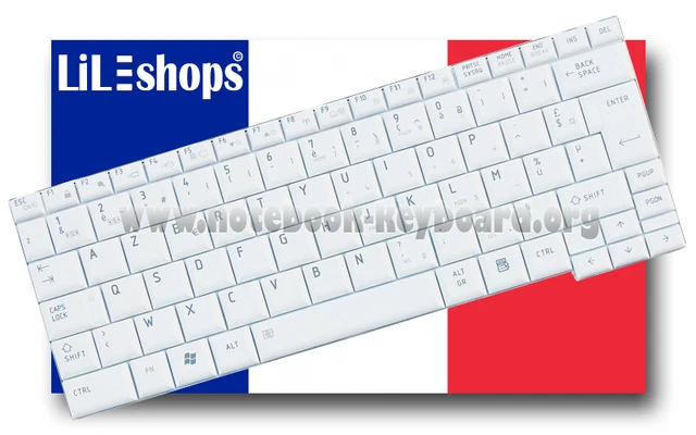 Clavier AZERTY Français Neuf Pour Toshiba Satellite - Réf. MP-14A76F0-356 / G83C000FG4FR