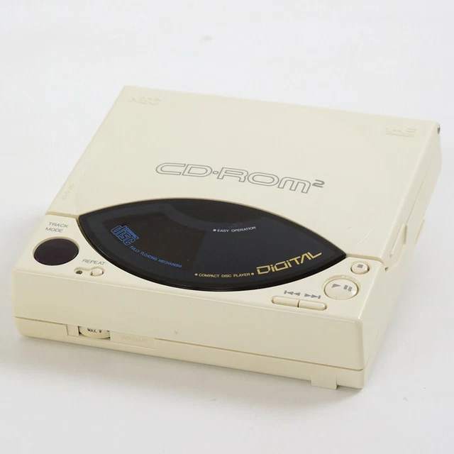 CD-ROM 2 CDR-30 NEC PC Engine Console White Boxed Japan Serial Matching