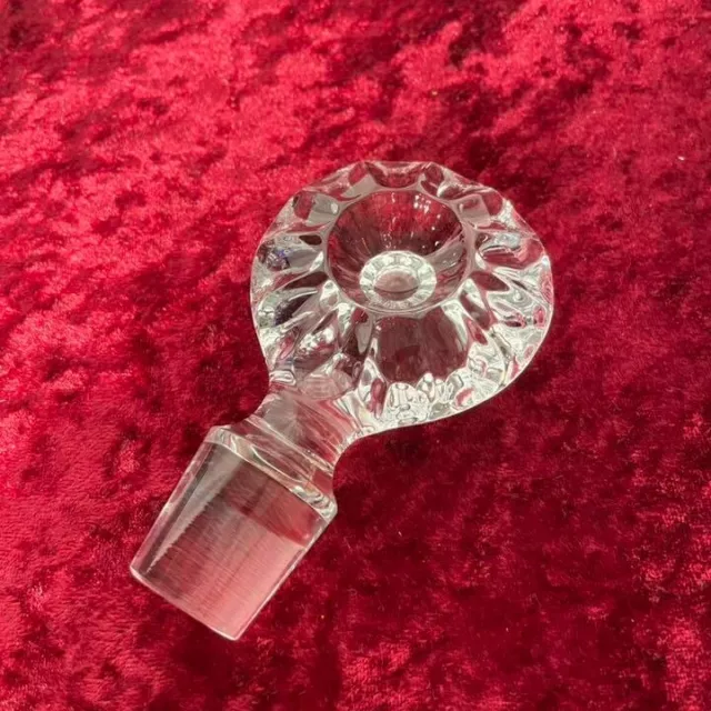 Remy Martin Louis XIII Baccarat Crystal Decanter with crystal glass lid