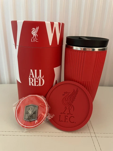 LIVERPOOL FC OFFICIAL Full Members Gift Set 2026 27 Travel Mug Coaster liverpool-fc-official-full-members-gift-set-2026-27-travel-mug-coaster
