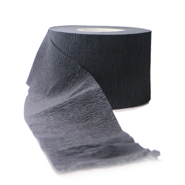 5 Rollos Papeles Desechables Para el Cuello Peinado Collar Maquillaje Pasta de Fronteras Fris