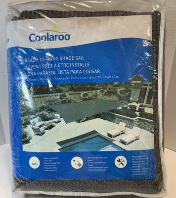 coolaroo sun shade 13x7