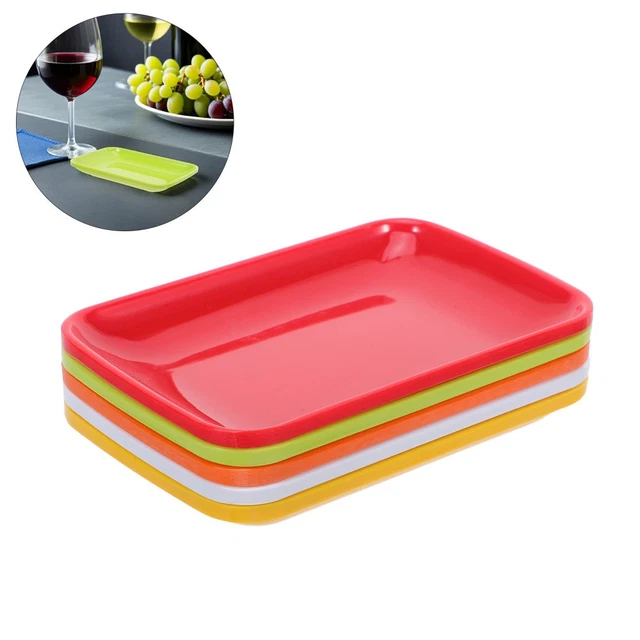Plateau Apéritif En Mélamine Avec 4 Coupelles – Thème Café – Déco Cuisine