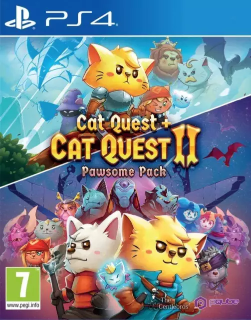 Cat Quest 1 & Cat Quest 2 II PS4 Brand New Sealed PlayStation 4