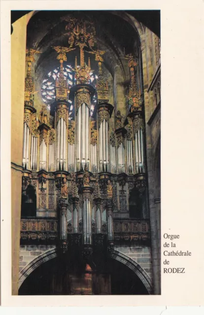 cp - ORGUE DE LA CATHEDRALE DE RODEZ - 12 AVEYRON