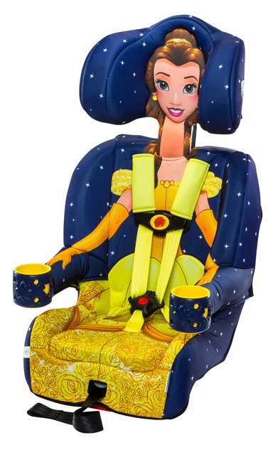 Kids Embrace Disney Princess Belle Combination 5 Point Harness Car Seat Booster