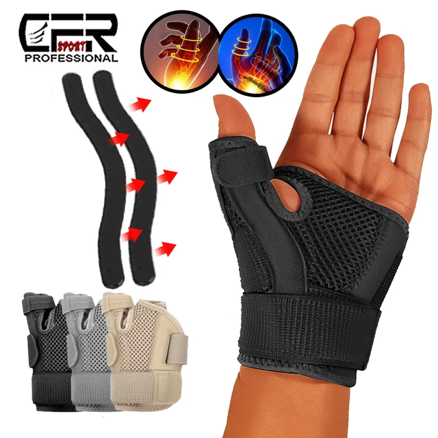 WRIST THUMB SUPPORT Hand Brace Splint Carpal Tunnel Arthritis Gym