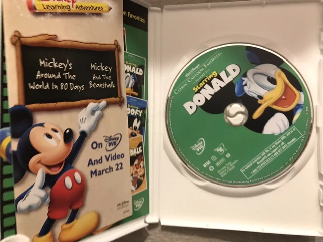 WALT DISNEY’S CLASSIC Cartoon Favorites Vol 2 Starring Donald 2005 8 ...