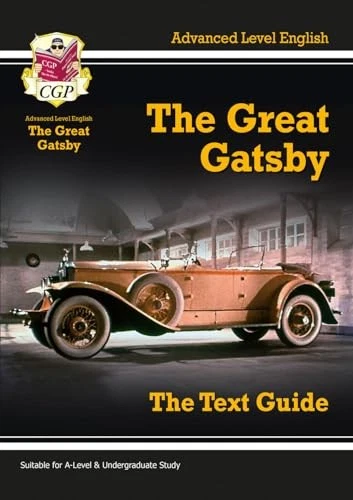 A-LEVEL ENGLISH TEXT Guide - The Great Ga..., CGP Books £3.90 - PicClick UK