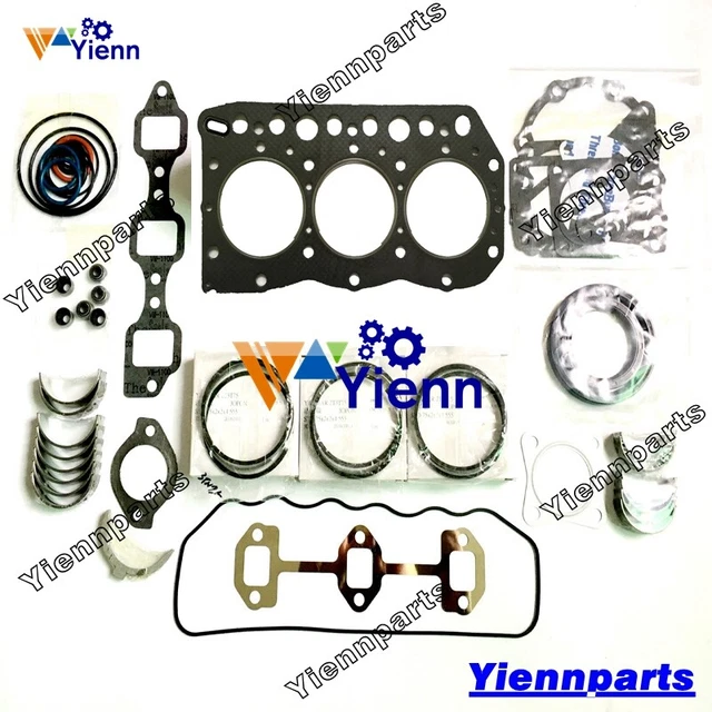 3TN75 3TN75RJ 3TN75L Overhaul Re-ring Kit For Yanmar Engine JOHN DEERE 855 856