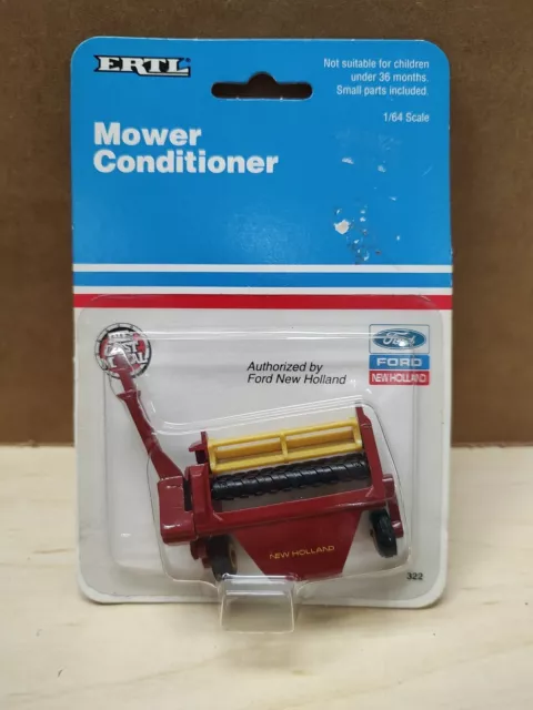 1991 Ertl 1/64 Ford New Holland Mower Conditioner #322 NIP