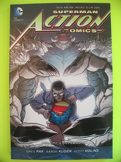 ACTION COMICS TPB Vol. 6 Superdoom  Inc. 30-35 & Annual 3 Superman 1st Printing