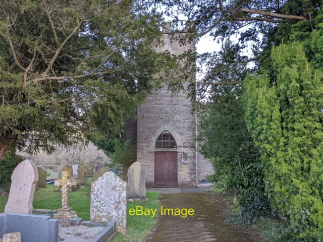 Photo 6x4 Path to St. John the Baptist church (Newton) Newton/SO3432 Thi c2022