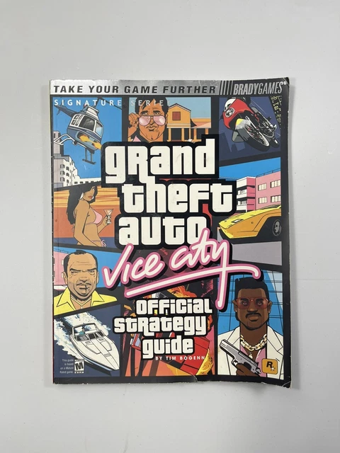 GRAND THEFT AUTO: Vice City Official Strategy Guide Bradygames with