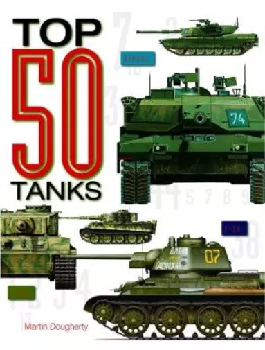 Martin J Dougherty Top 50 Tanks (Gebundene Ausgabe)