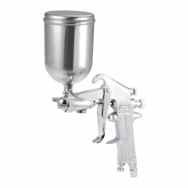 Spray Gun 1.7mm Nozzle w 600cc Cup HVLP Siphon Feed Paint Tool Aluminium Alloy