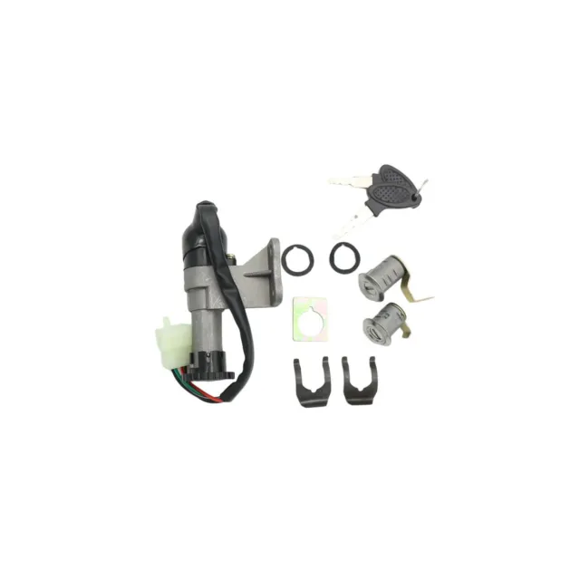 kit neiman contacteur cle + 2 serrure scooter chinois 50 125 150 gy6
