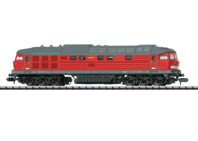 Minitrix N 16233 Diesellokomotive BR 232 der Deutschen Bahn AG Digital+Sound NEU