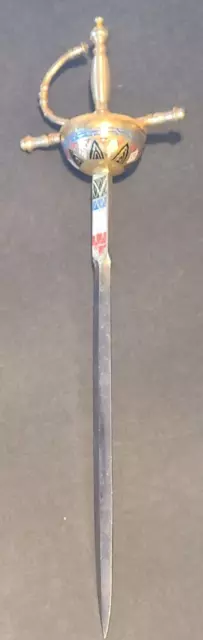 Vintage Spanish Toledo Sword-Decorative- Made In Spain- 8" in