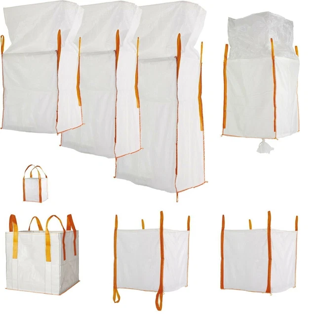 20x Big Bag 60x60x80 1000kg Schüttgutbehälter