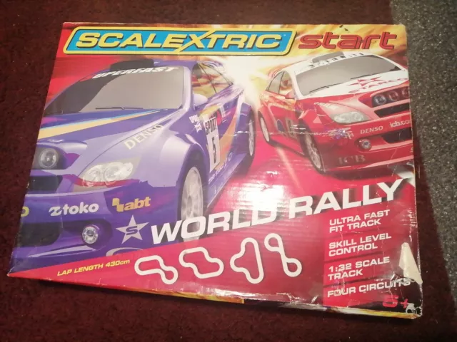 Scalextric start sales world rally