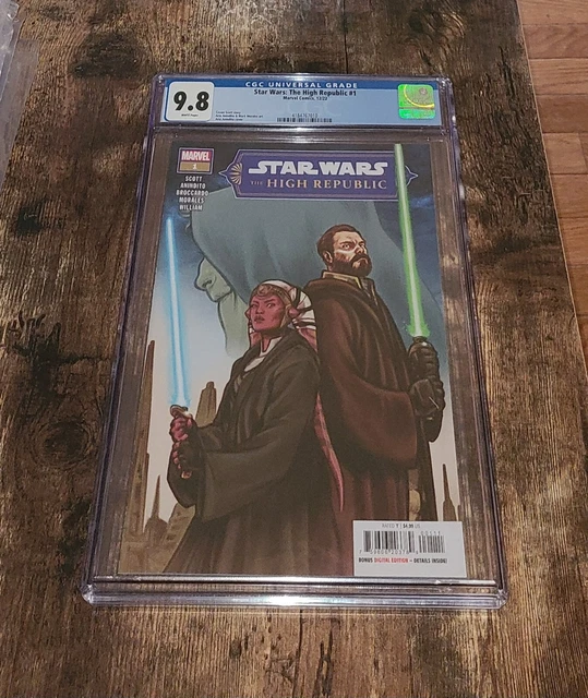 Star Wars The High Republic #1 CGC 9.8 Graded First Print Marvel Comics 2022