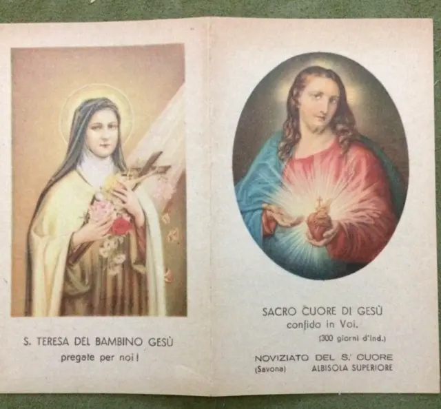 Calendario Sacro Cuore di Gesù   1938