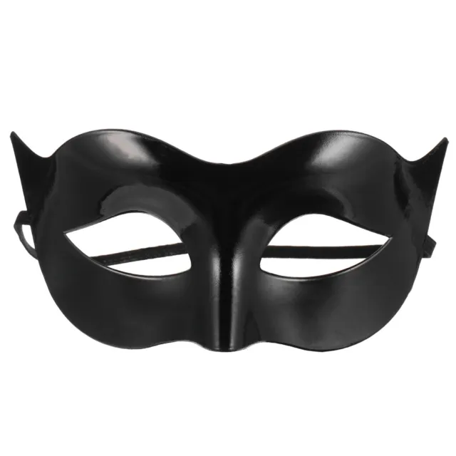 Black Costume Mask Party Venetian Men Eye Man Facial Clothing