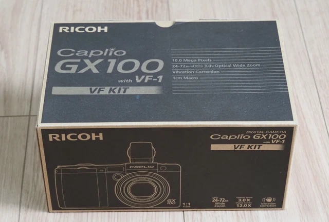 KIT RICOH CAPLIO GX100 VF, Número de disparos: 437 EUR 167,96