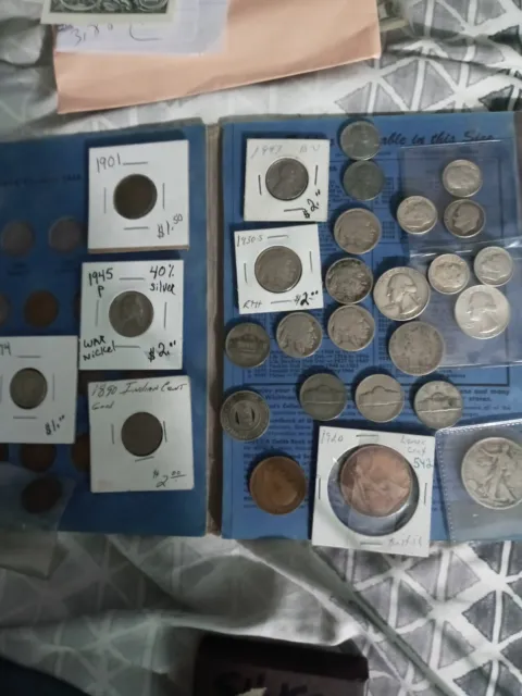 Complete coin collection everything shown several silver coins many others also
