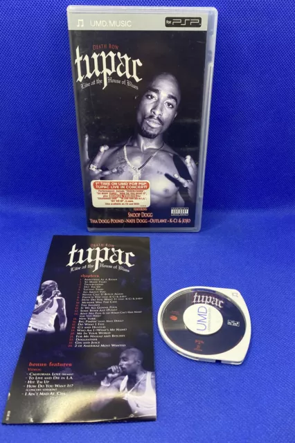 Tupac - Live at the House of Blues (Sony PSP UMD Muisc Movie) Tested!