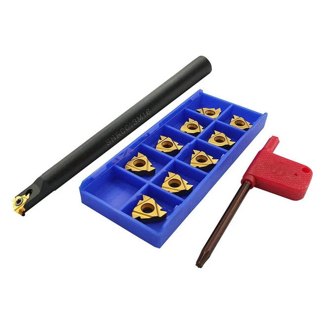 SNR0013M16 Lathe Internal Threading Boring Bar Turning Tool Holder +16IR AG60.