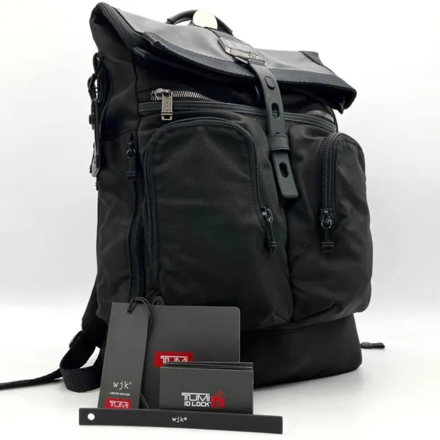 TUMI Alpha Bravo Backpack, ballistic nylon, black, 32x45x13.5cm, clean, #232388D