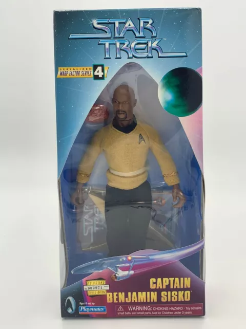 Playmates, Star Trek Warp Factor Series 4, Captain Benjamin Sisko 9", 1998
