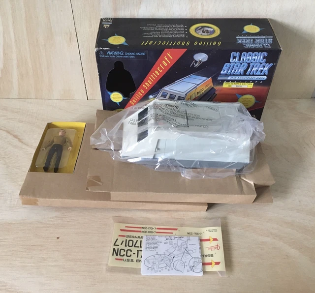 Star Trek Galileo Shuttlecraft 1996 30th Anniversary Series Collectors Edition