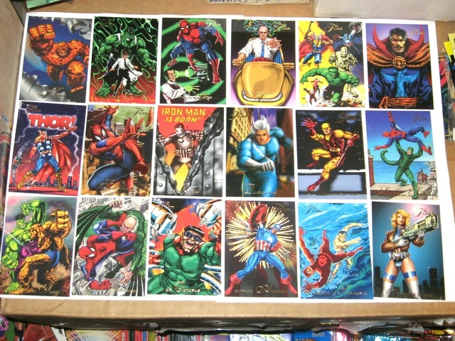 1994 Flair Marvel Annual 150 Base Card Set Spider-Man X-Men Avengers Venom