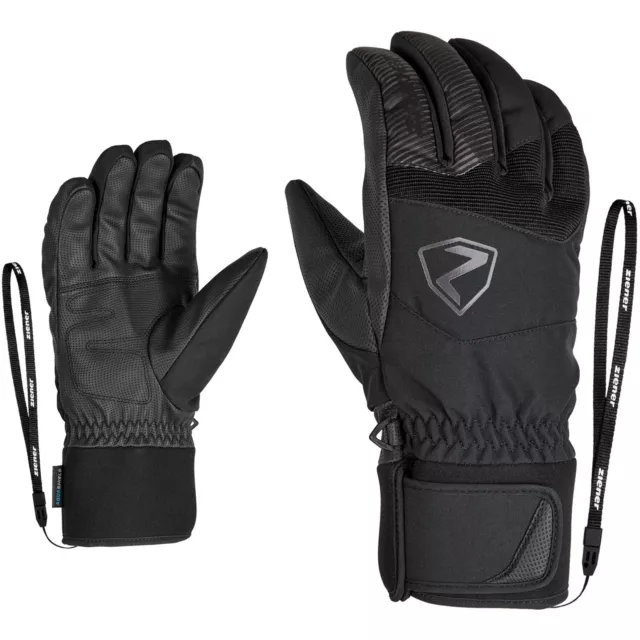 Ziener Alpine Gloves Ski Handschuhe GINX AS schwarz