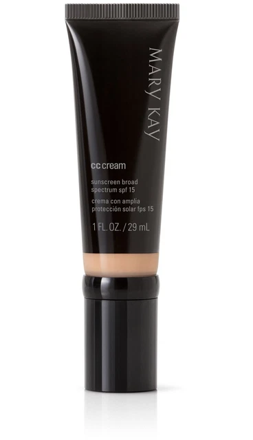 Protector solar de amplio espectro Mary Kay CC crema ligera a mediana FPS 15