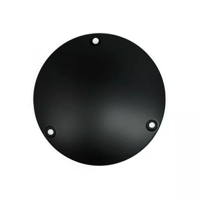 Kupplungsdeckel Derby Cover Domed Schwarz f. Harley-Davidson Big Twin 70-98