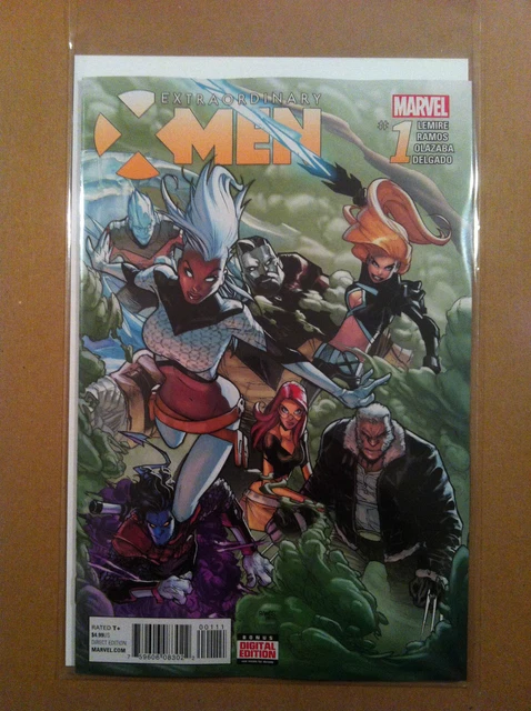 Extraordinary X-Men #1 Jeff Lemire Humberto Ramos Nm 1St Printing Marvel 2015
