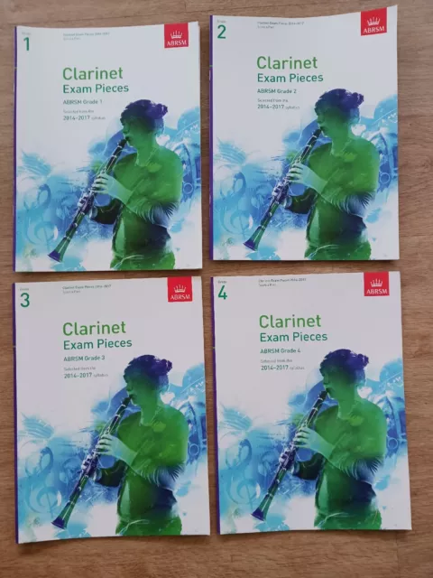 Clarinet Exam Pieces ABRSM Grades 1 -4