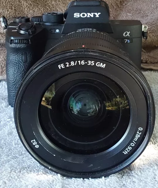 USED Sony Alpha a7S III 24.2MP digital camera with F2.8 16-35mm GM lens.Nice.