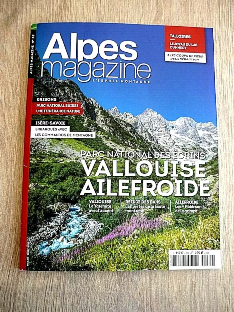 Revue  Alpes Magazine  N° 189 -  Juillet   2021  /  Vallouise  Ailefroide