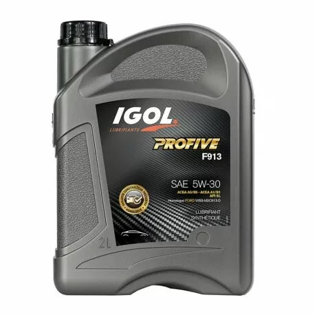 Bidon 5 litres Huile Moteur Igol Profive F913 5W30 Préconisé RENAULT RN 700