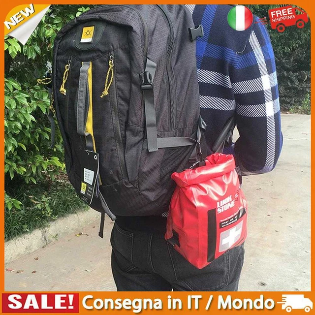 IT Waterproof First Aid Kit Bag Portable Emergency Medical Kit Pouch for Outdoor