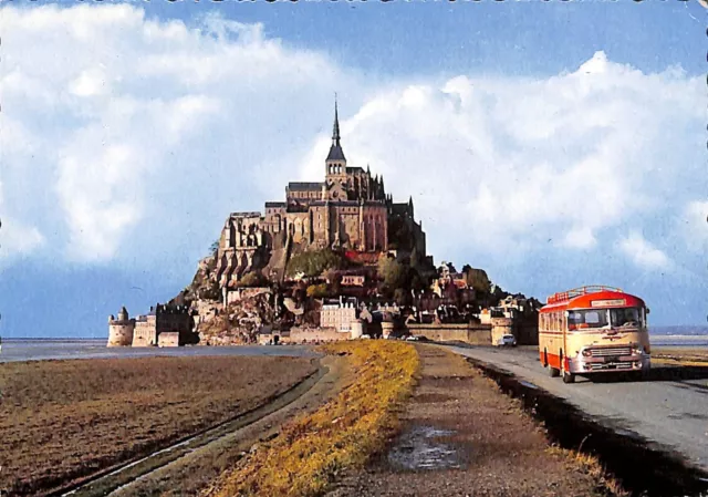 Le Mont Saint-Michel Cpsm " Autocar De Tourisme " 1967