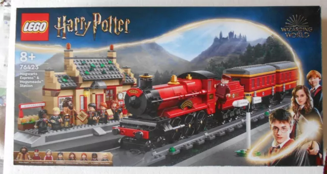 Boite VIDE EMPTY box, Lego Harry Potter 76423 Hogwarts Express & Hogsmeade St.